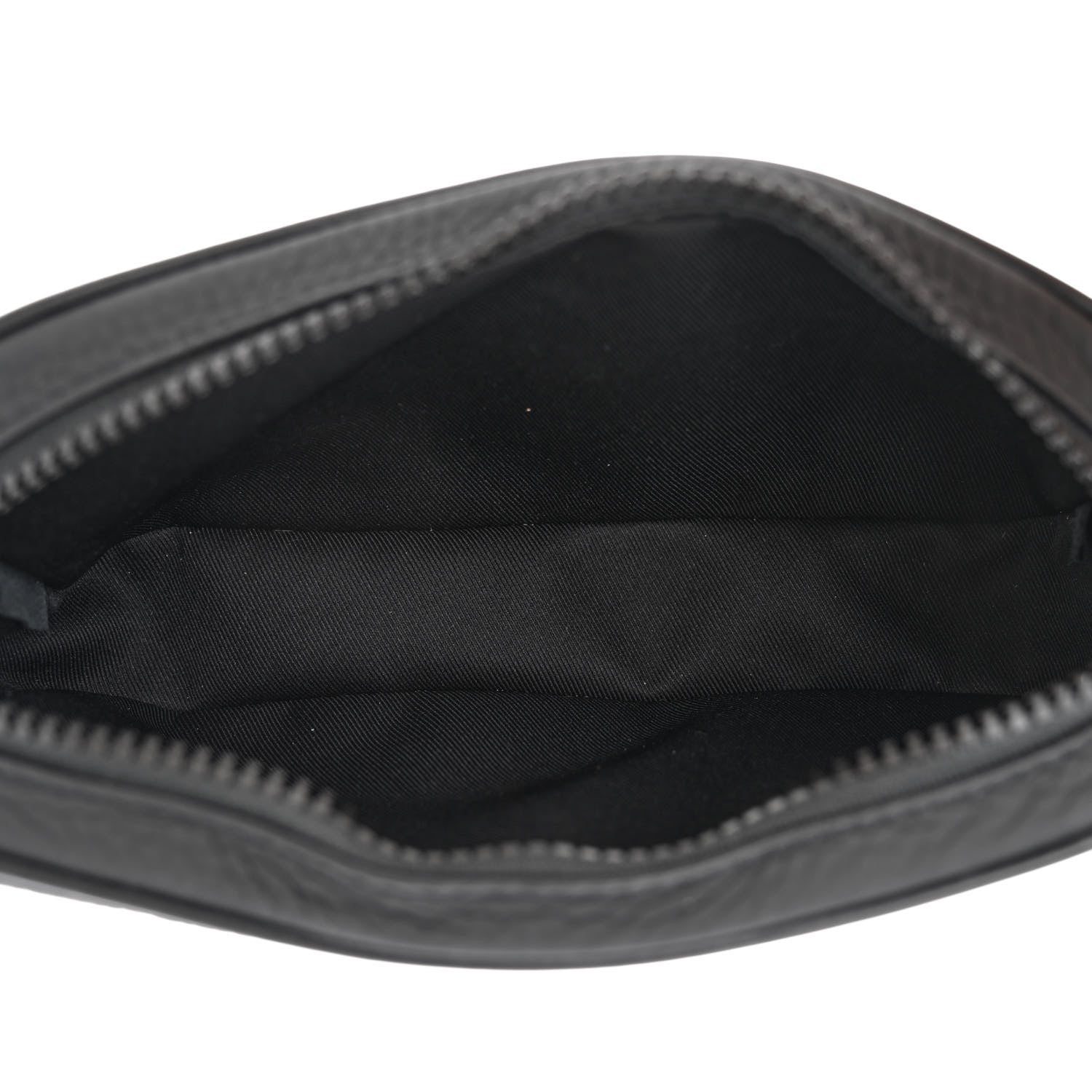 Louis Vuitton Taurillon Monogram Uniformes Solar Ray Soft Pochette Volga Belt Bag Black 5 of 10