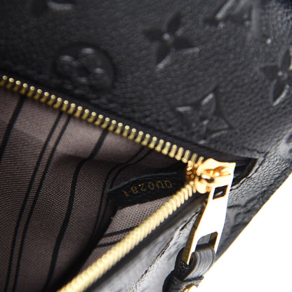 Louis Vuitton Empreinte Pochette Metis Black 9 of 10