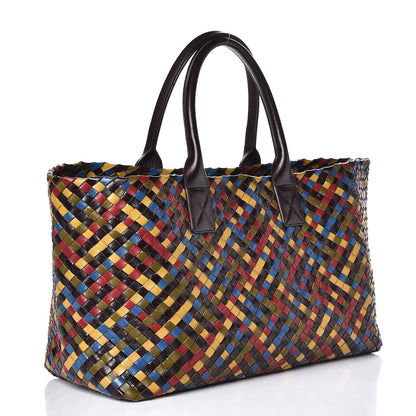 Bottega Veneta Nappa Intrecciato Medium Cabat Multicolor 4 of 13