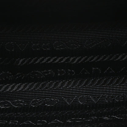 Prada Jacquard Saffiano Triangolo Symbole Embroidered Messenger Bag Black Corda 6 of 11
