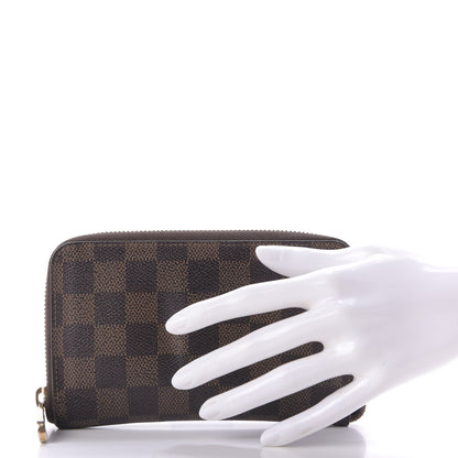 Louis Vuitton Damier Ebene Compact Zippy Wallet 2 of 10