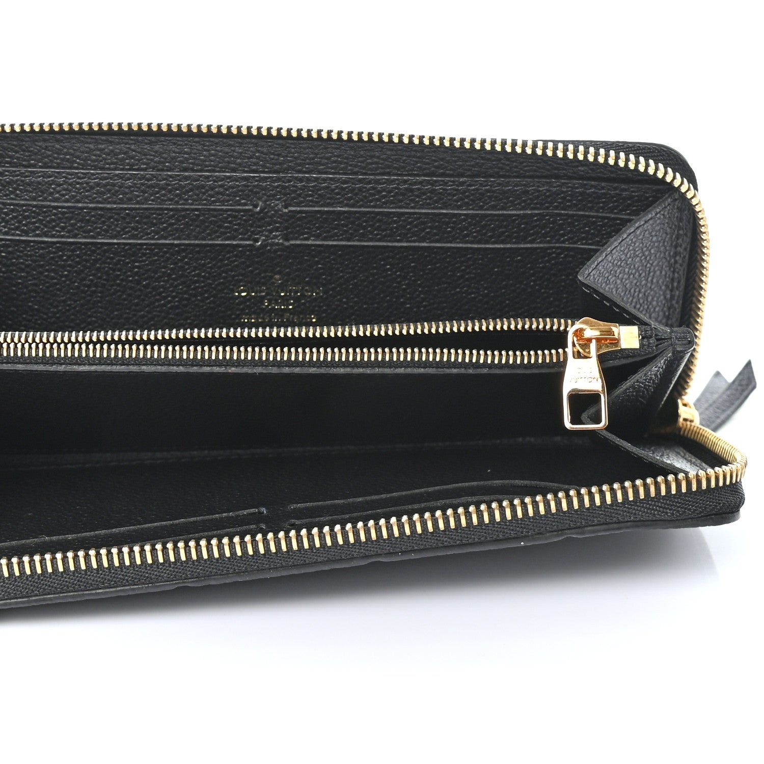 Louis Vuitton Empreinte Clemence Wallet Black 5 of 7