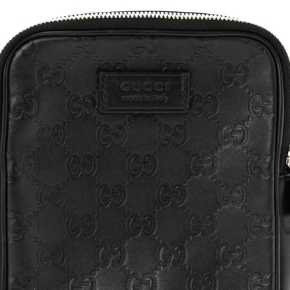 Gucci Guccissima Belt Bag Black 12 of 16