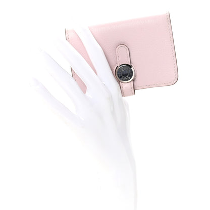Hermes Evercolor Dogon Card Case Mauve Pale 2 of 8