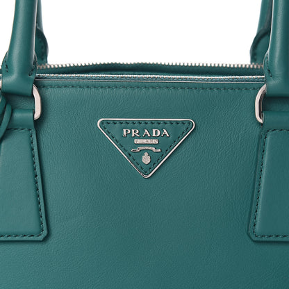 Prada City Calfskin Large Galleria Double Zip Tote Assenzio 7 of 12