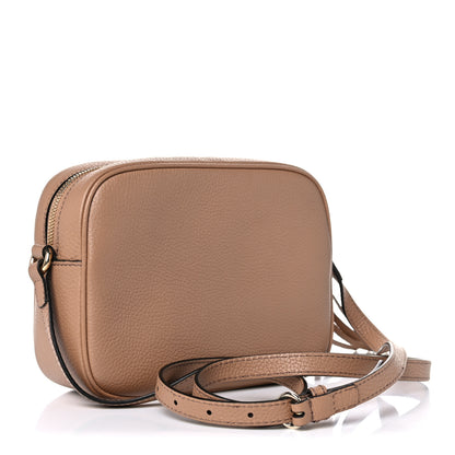 Gucci Pebbled Calfskin Small Soho Disco Bag Camelia 3 of 14