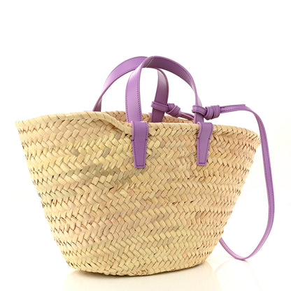 Celine Raffia Calfskin Triomphe Teen Panier Vintage Mauve 3 of 9