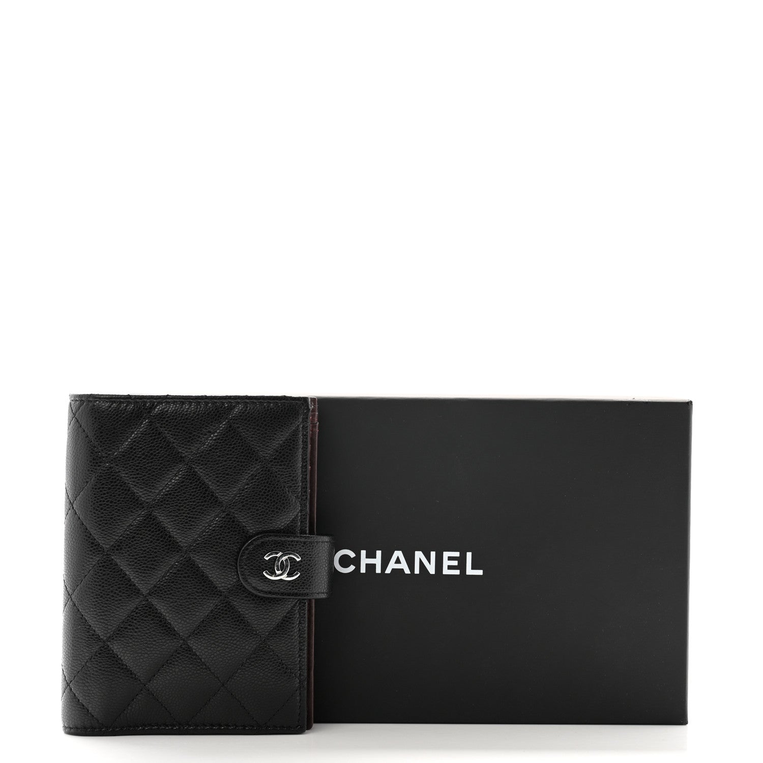 Chanel Caviar Quilted Passport Holder Black 10 of 10
