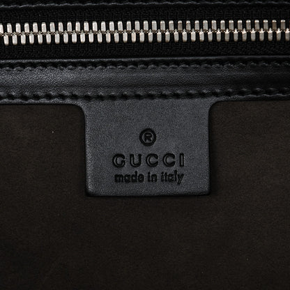 Gucci Guccissima Signature Large Duffle Black 6 of 7