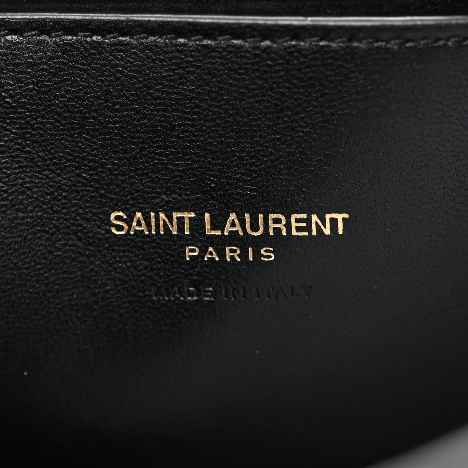 Saint Laurent Smooth Calfskin Perforated Classic Monogram Small Kaia Satchel Black 6 of 10