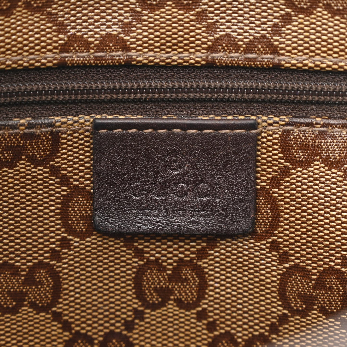 Crystal Monogram Medium Abbey D Ring Hobo Brown