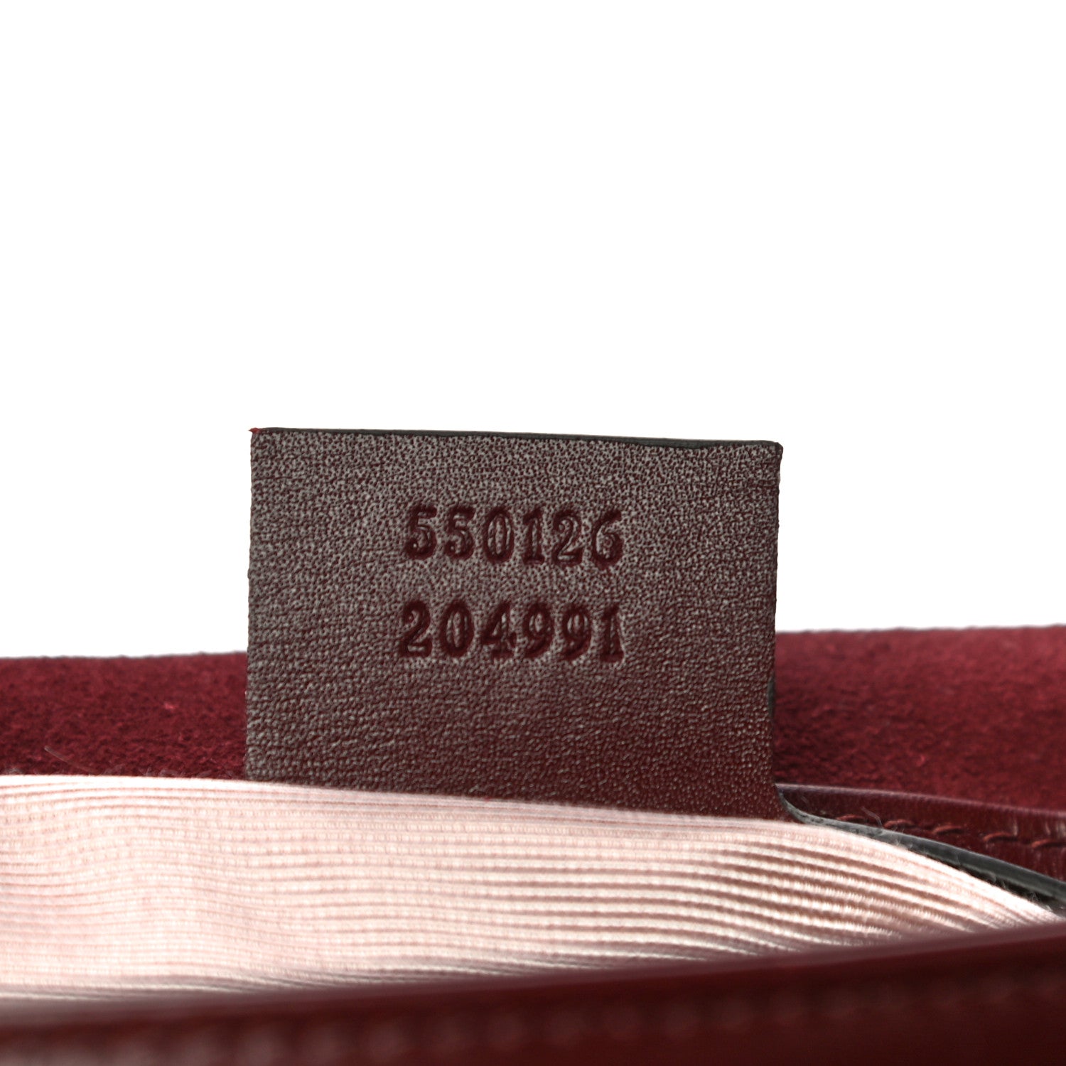 Gucci Suede Medium Arli Flap Shoulder Bag Vintage Bordeaux 7 of 30