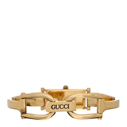 Gucci Stainless Steel 12mm 1500L Horsebit Quartz Watch Gold 3 of 5