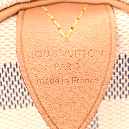 Louis Vuitton Damier Azur Speedy 25 6 of 13