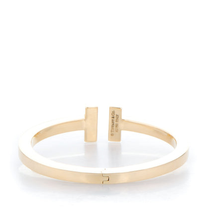 Tiffany 18K Yellow Gold T Square Bracelet 3 of 5