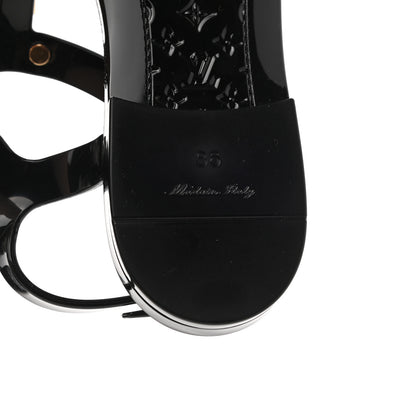 Louis Vuitton Rubber Bikini Thong Flat Sandals 36 Black 6 of 8