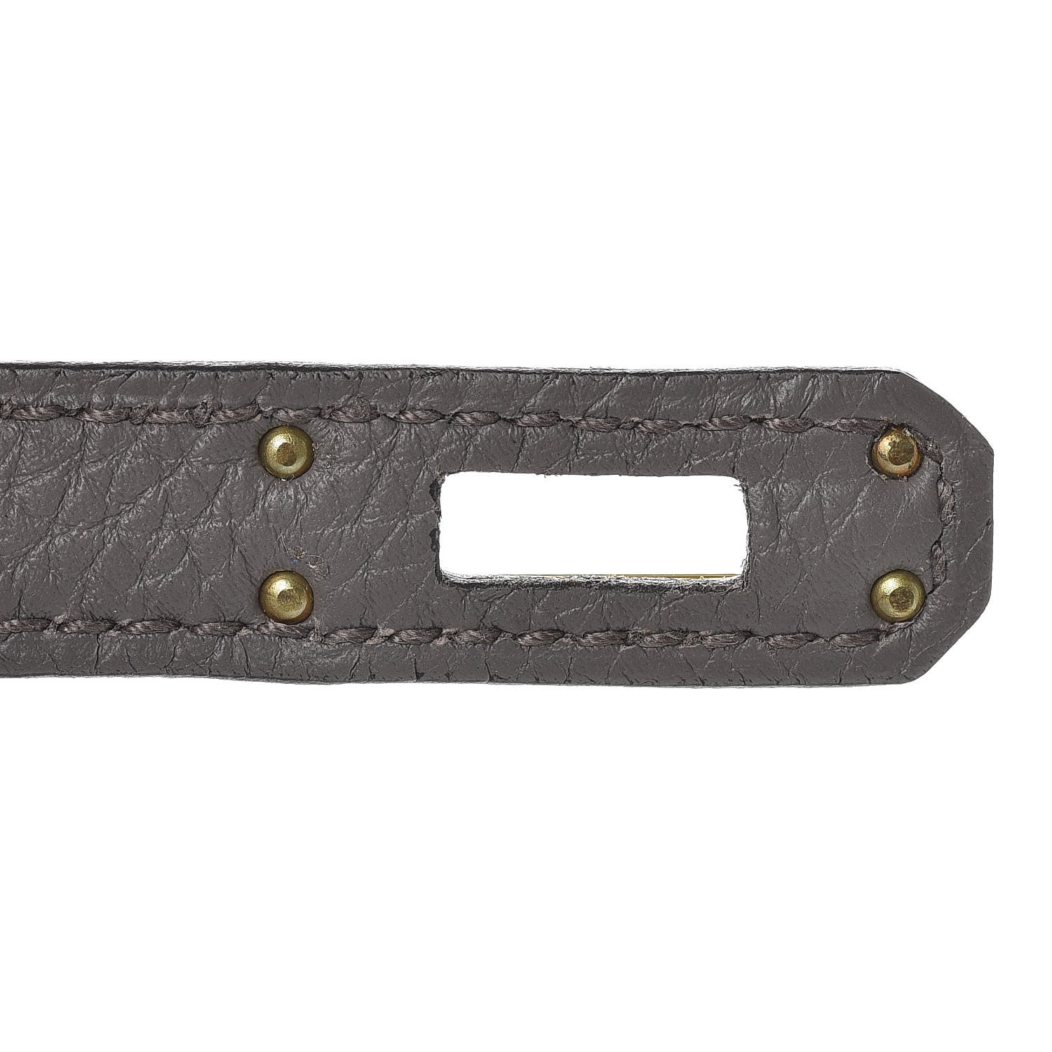 Hermes Togo Kelly Retourne 25 Etain 15 of 32