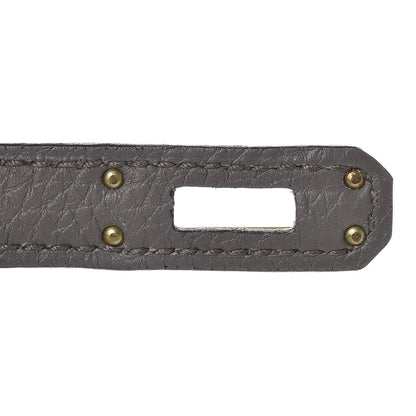 Hermes Togo Kelly Retourne 25 Etain 15 of 32