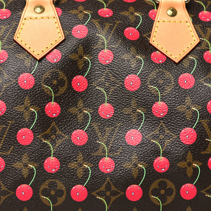 Louis Vuitton Monogram Cerises Speedy 25 7 of 9