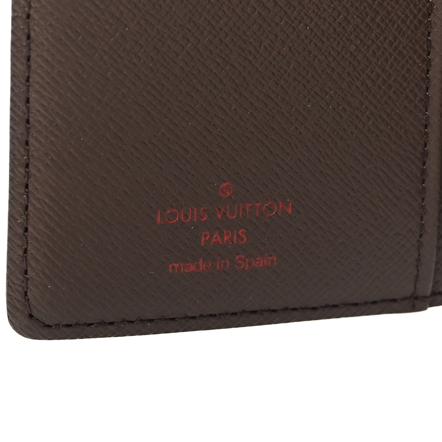 Damier Ebene Small Ring Agenda Cover