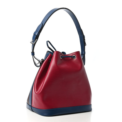 Louis Vuitton Epi Tri-Color Petit Noe NM Quetsche Fuchsia Saphir 2 of 4
