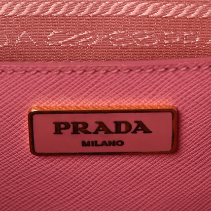 Prada Saffiano Large Galleria Double Zip Tote Geranio 6 of 15