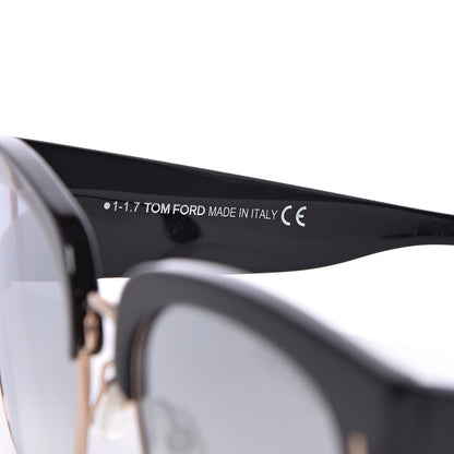 Tom Ford Dakota Sunglasses TF554 Black Gold 6 of 8