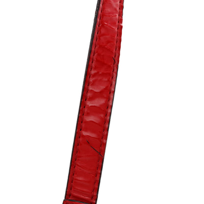 Valentino Garavani Patent Lacca Bow Dome Tote Red 15 of 22