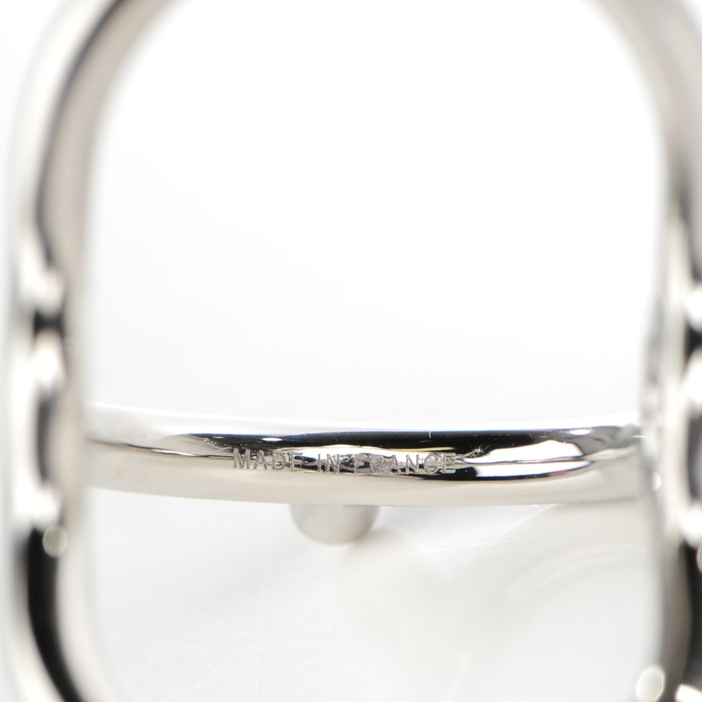 Palladium Eperons Scarf Ring