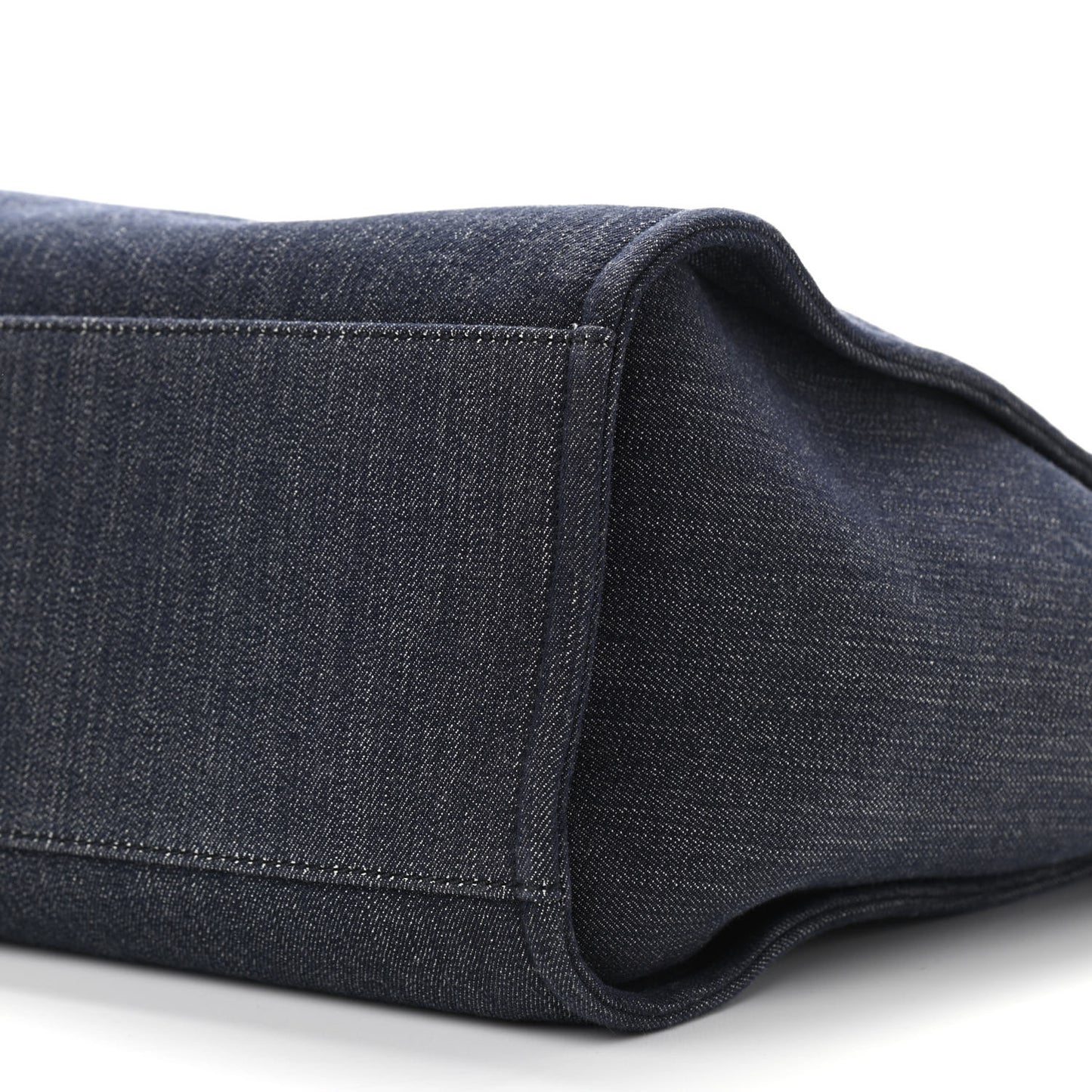 Denim Medium Deauville Tote Dark Blue