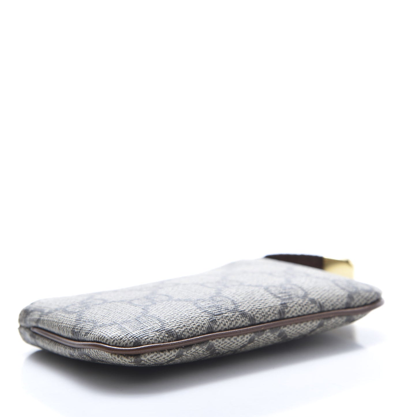 GG Supreme Monogram Key Case Beige Ebony Cuir