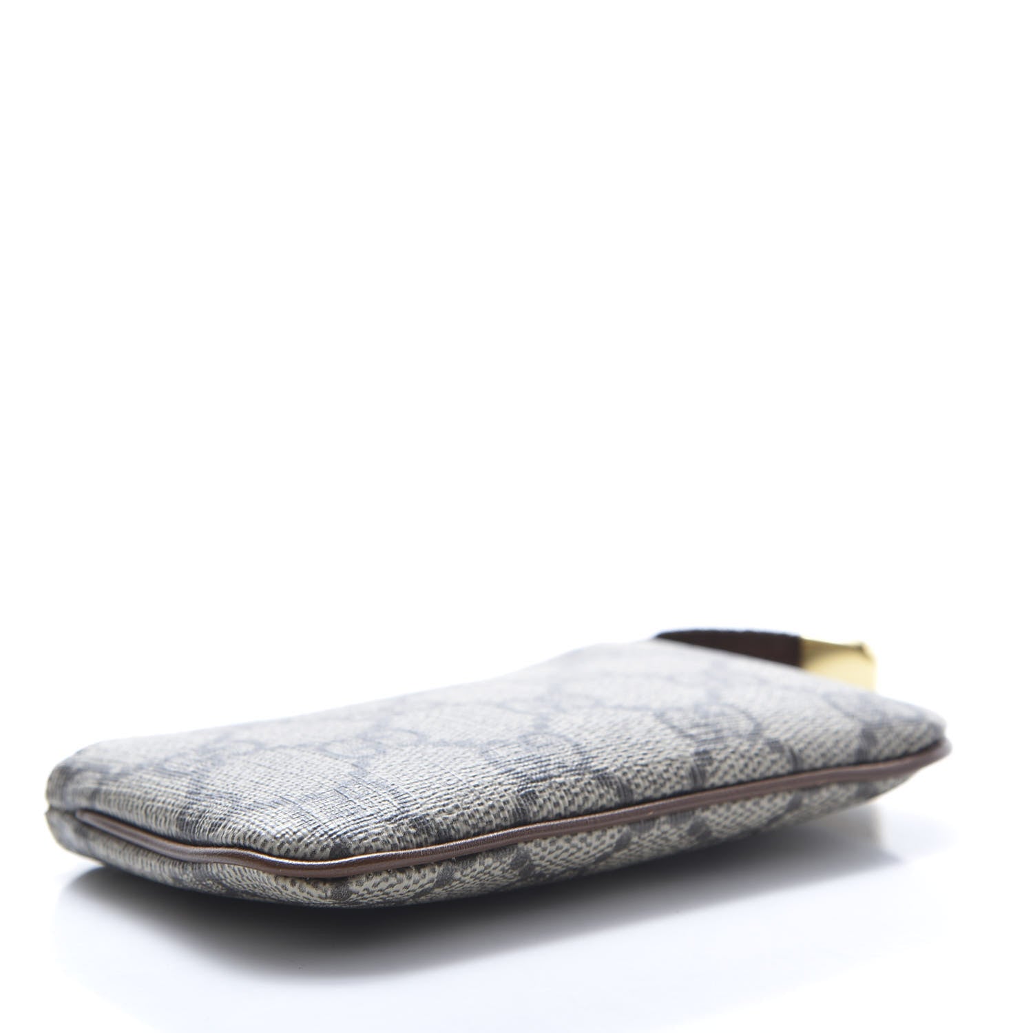 Gucci GG Supreme Monogram Key Case Beige Ebony Cuir 4 of 8