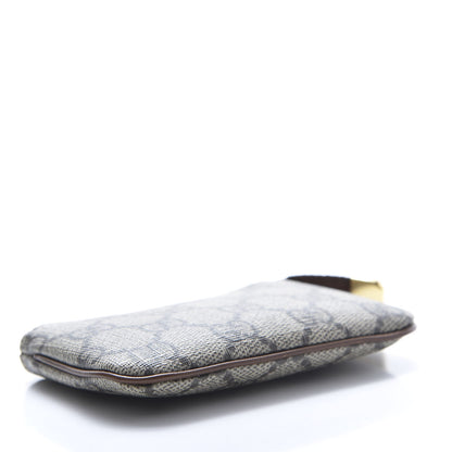 Gucci GG Supreme Monogram Key Case Beige Ebony Cuir 4 of 8