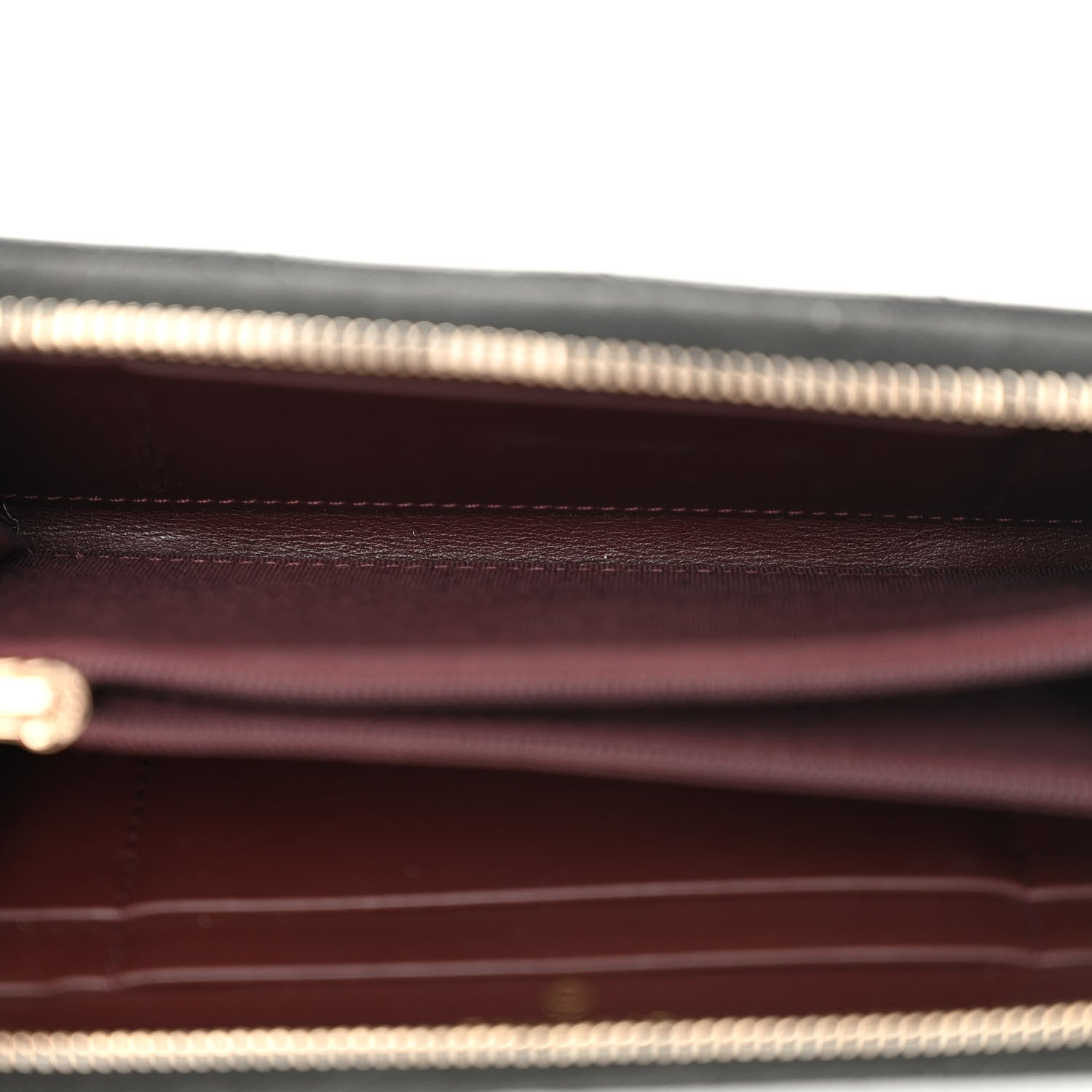 Chanel Caviar Quilted Medium Zip Around Wallet Black 5 of 11
