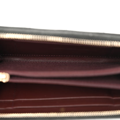 Chanel Caviar Quilted Medium Zip Around Wallet Black 5 of 11