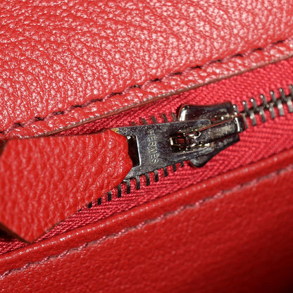 Hermes Togo Birkin 40 Rouge Garance 25 of 27