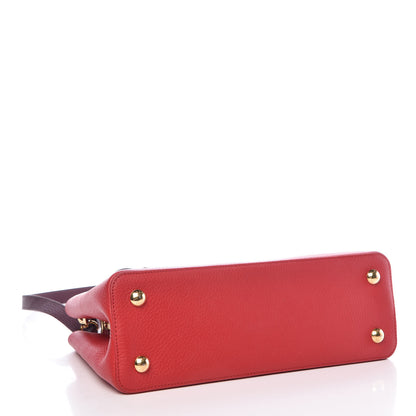 Louis Vuitton Taurillon Multicolor Capucines PM Rouge Carmine 4 of 8