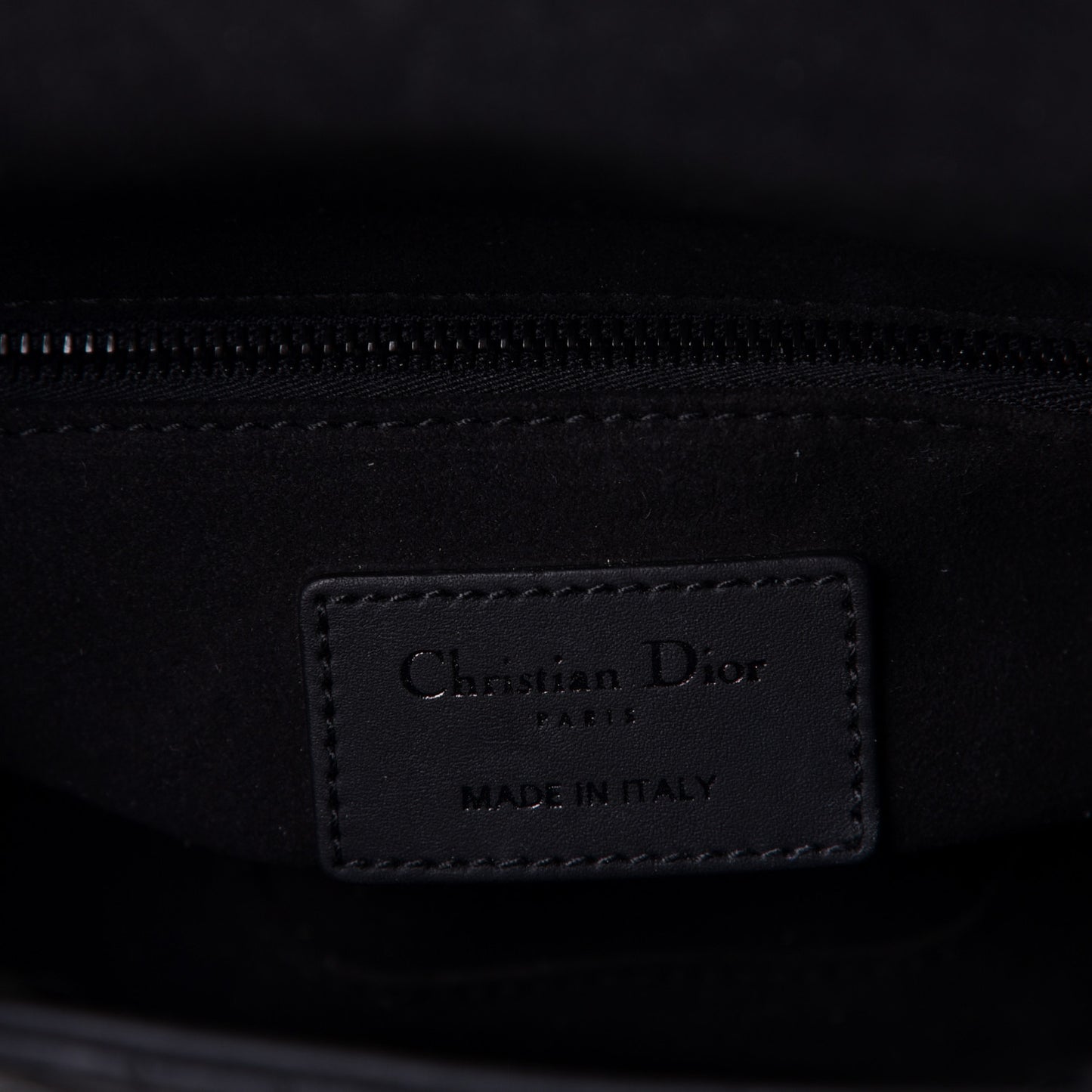 Ultra Matte Calfskin Cannage Small My ABCDior Lady Dior Black