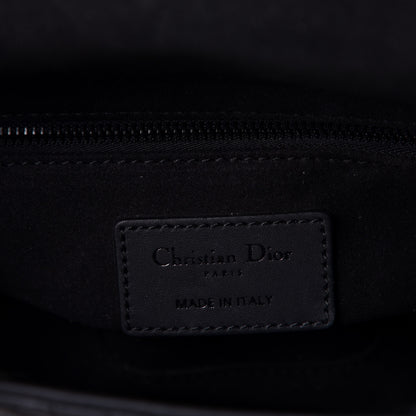 Christian Dior Ultra Matte Calfskin Cannage Small My ABCDior Lady Dior Black 5 of 6