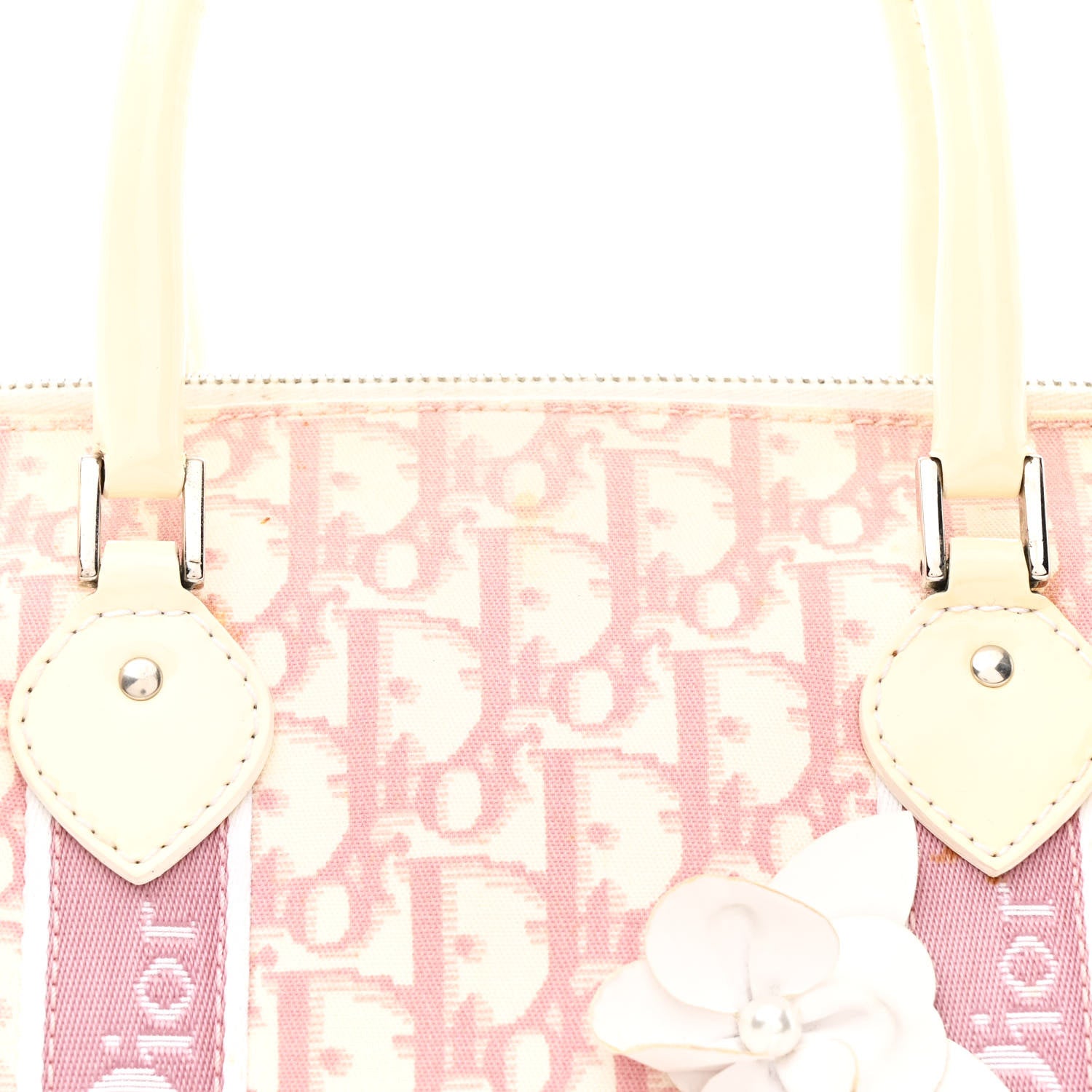 Christian Dior Monogram Girly Boston Pink 8 of 12