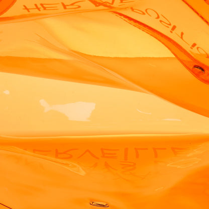 Hermes Vinyl Souvenir De L'Exposition Kelly Orange 5 of 6