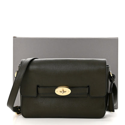 Mulberry Shiny Goatskin Bayswater Shoulder Bag Evergreen 15 of 15