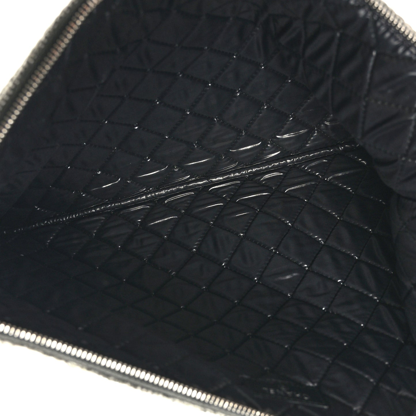 Canvas Medium Deauville Cosmetic Pouch Grey