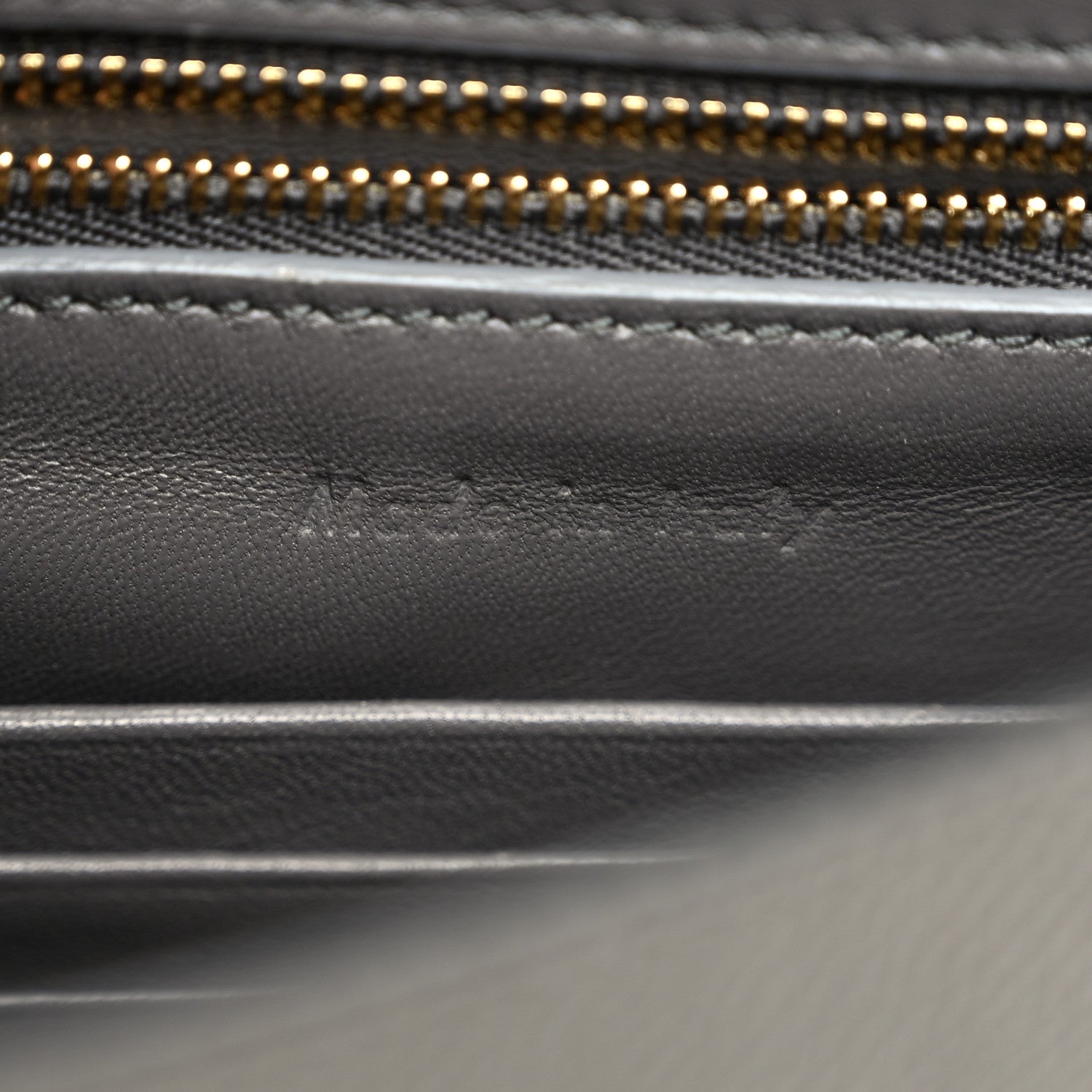 Celine Baby Grained Calfskin Small Trotteur Grey 7 of 11