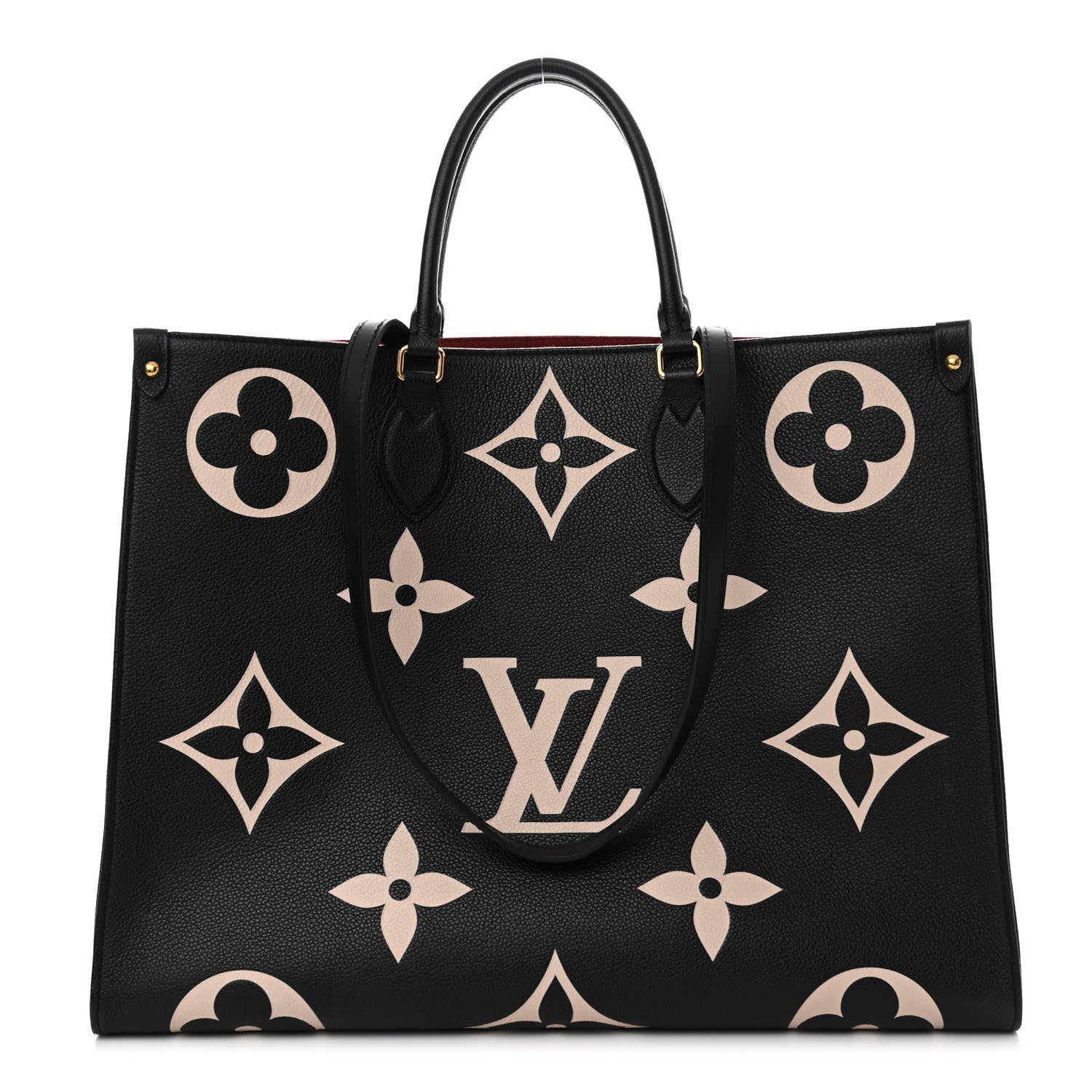 Louis Vuitton Empreinte Monogram Giant Onthego GM Black Beige 1 of 15