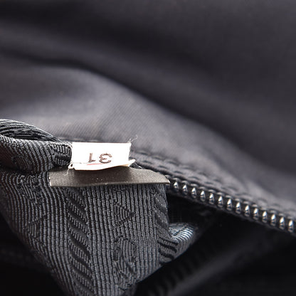 Prada Tessuto Nylon Flat Messenger Bag Blue 9 of 9