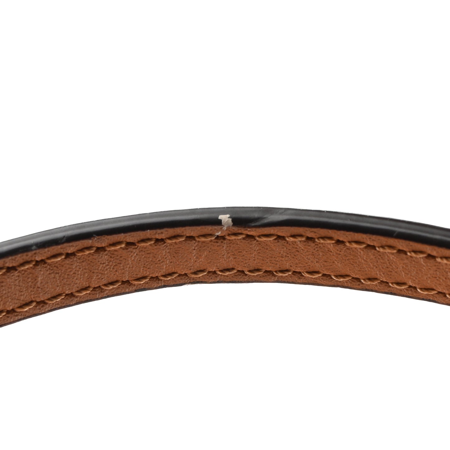 Visetos Medium Crossbody Pouch Cognac