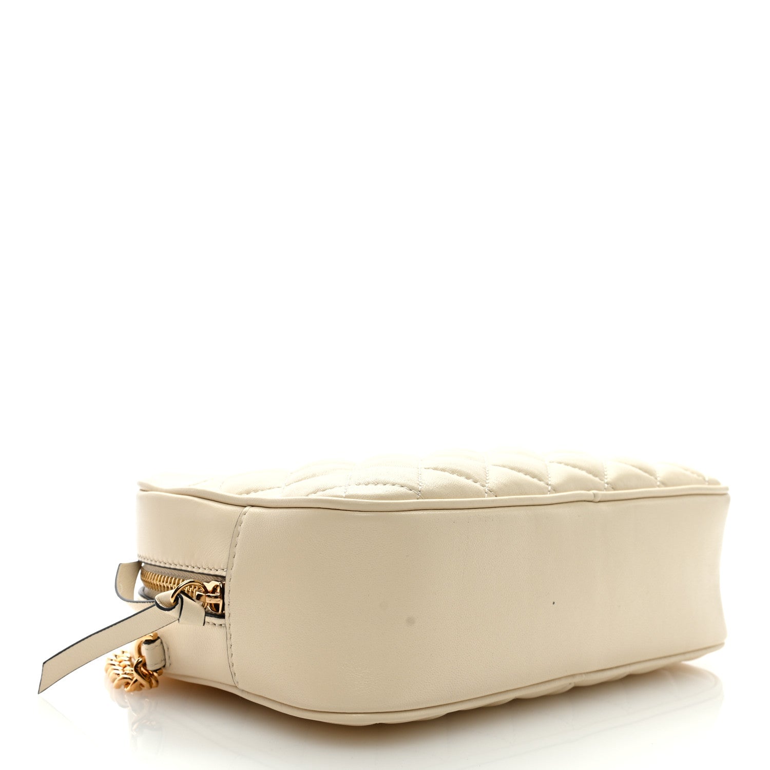 Versace Nappa Quilted Medium Medusa Camera Bag Ecru 4 of 8