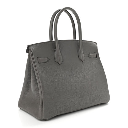 Hermes Togo Birkin 30 Etain 3 of 11