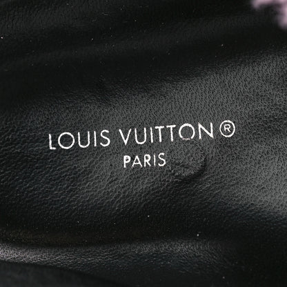 Louis Vuitton Shearling Paseo Sandals 37.5 Pink 7 of 8